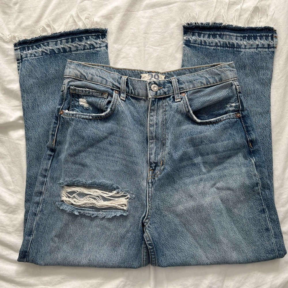 Free People ripped jeans, size 29